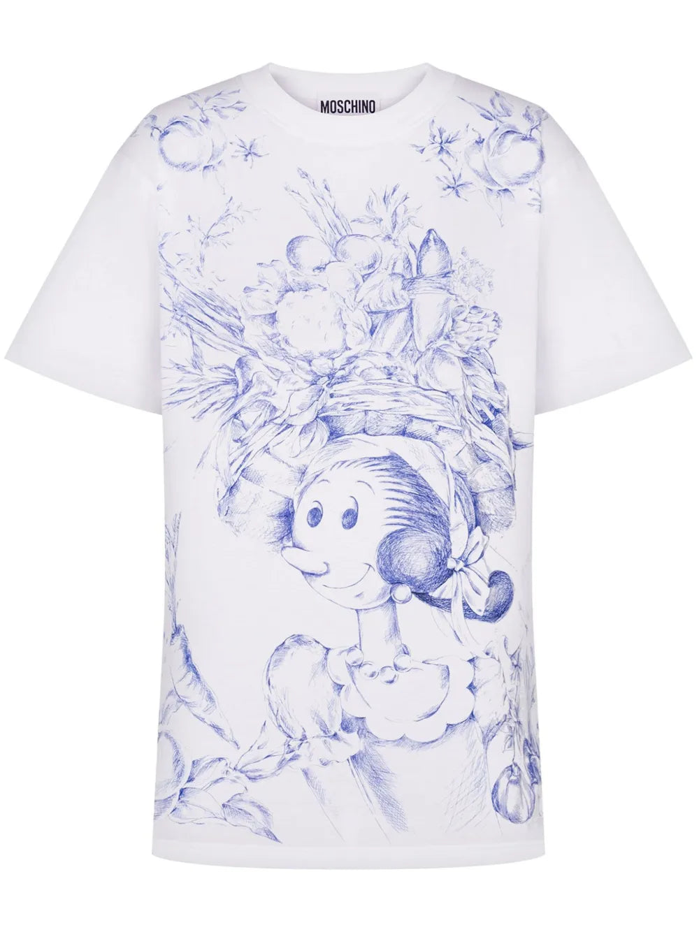 Cartoon-Print T-Shirt
