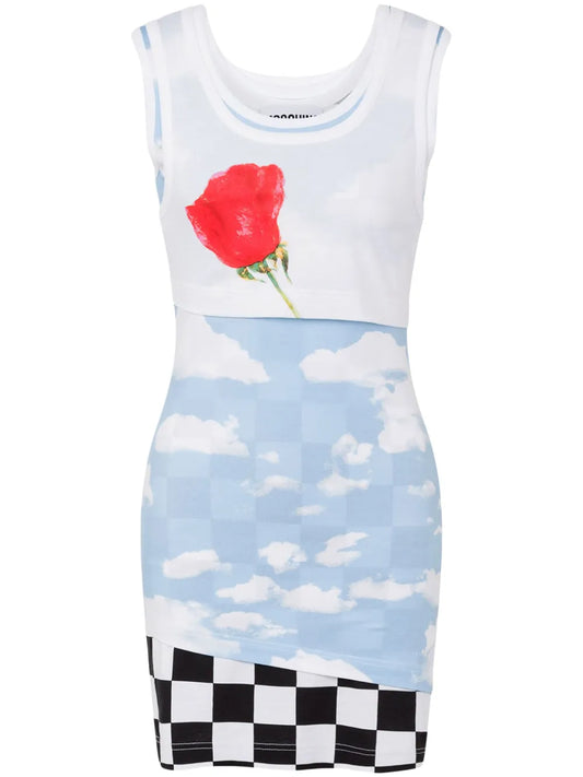 Layered Tank Top Dress