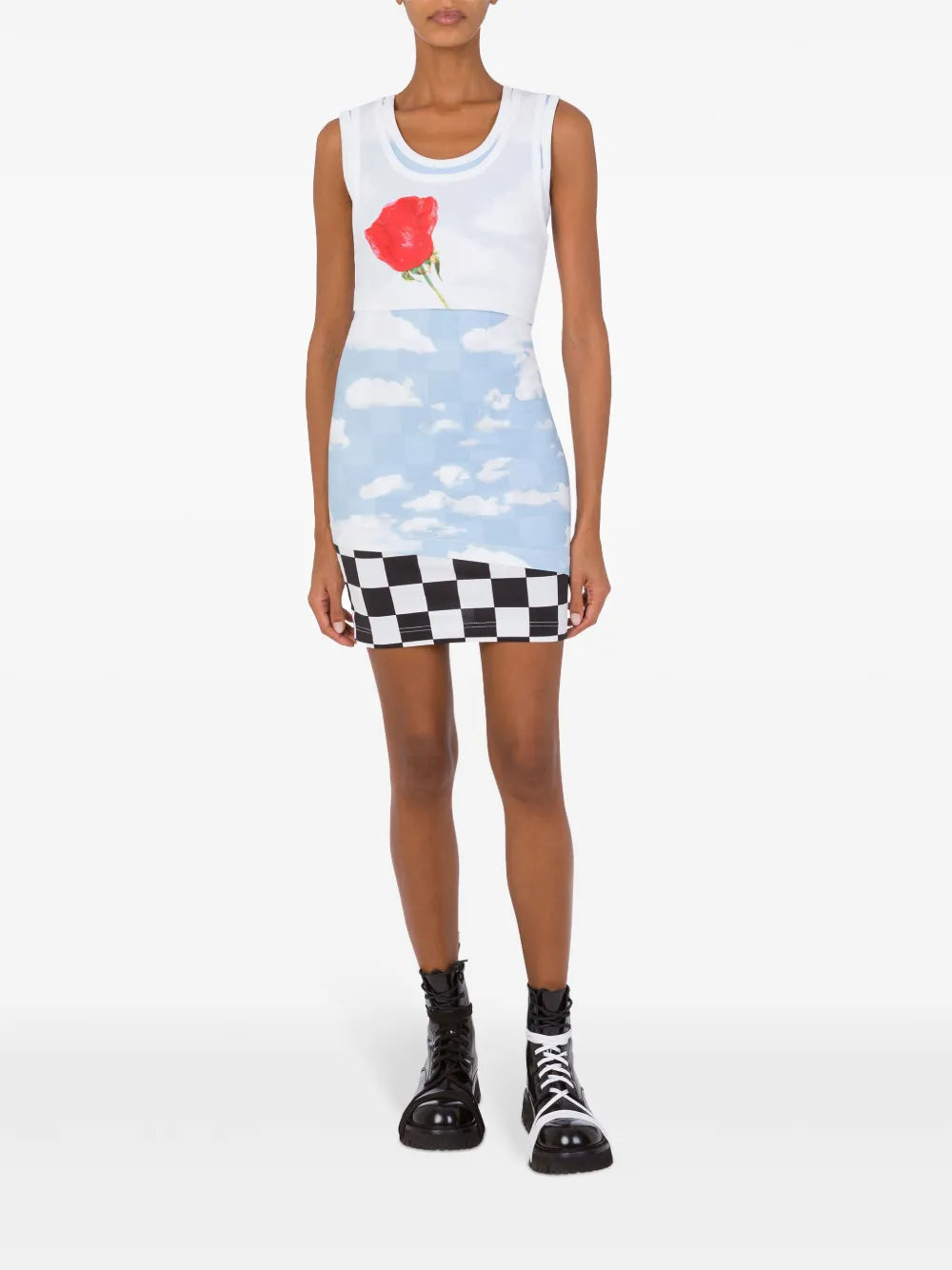 Layered Tank Top Dress