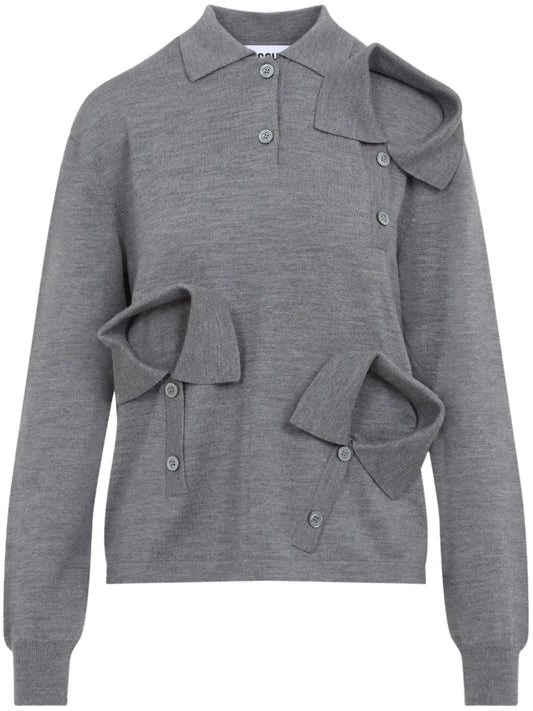 Multi-Collars Polo Top