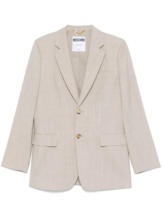 Virgin-Wool Blazer
