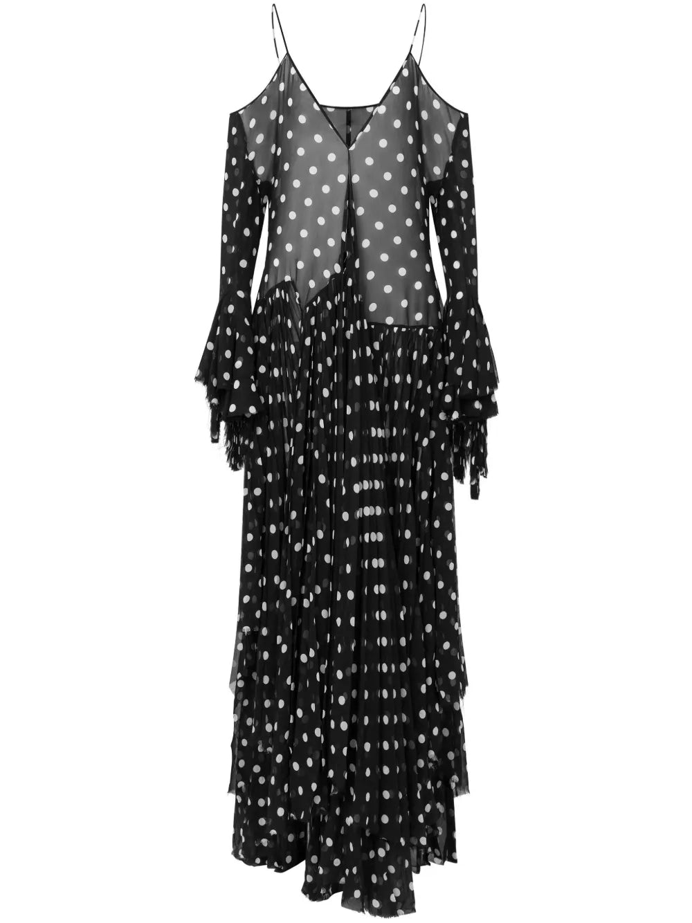 Polka Dot Maxi Dress