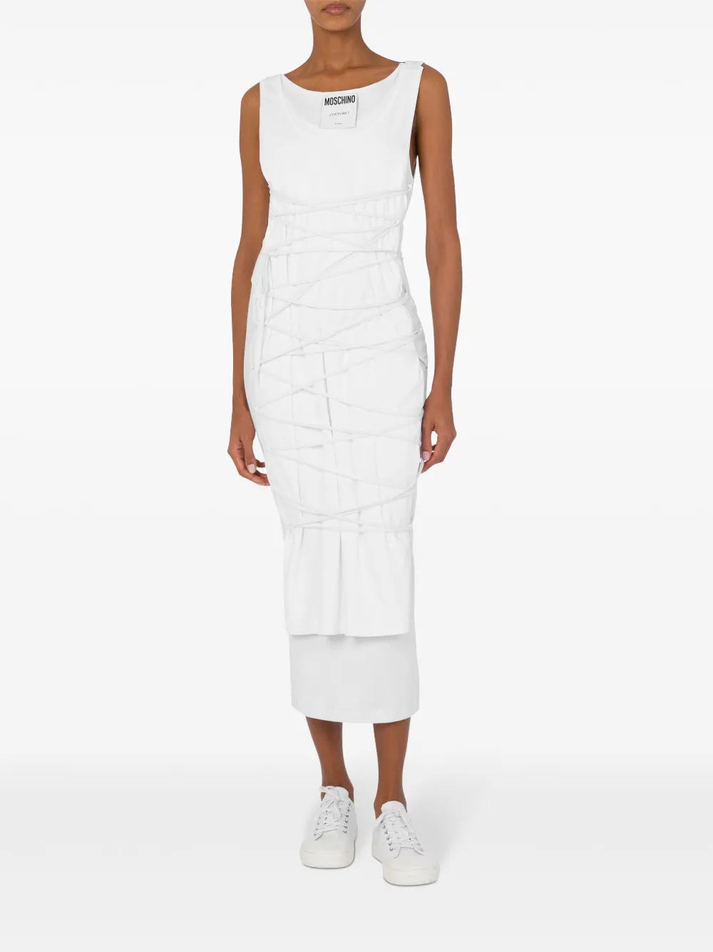 Tied Midi Dress