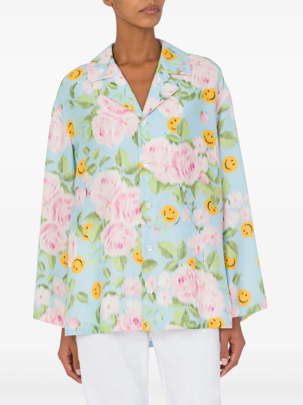 Floral-Print Shirt