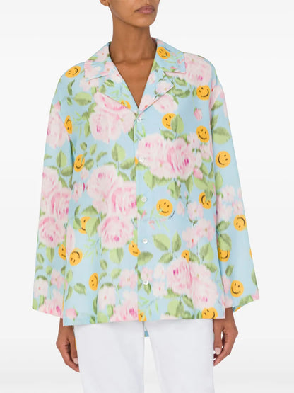 Floral-Print Shirt