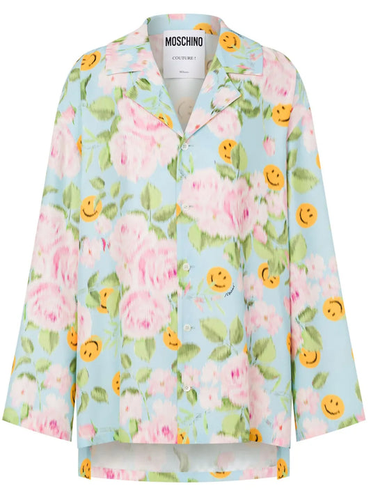 Floral-Print Shirt