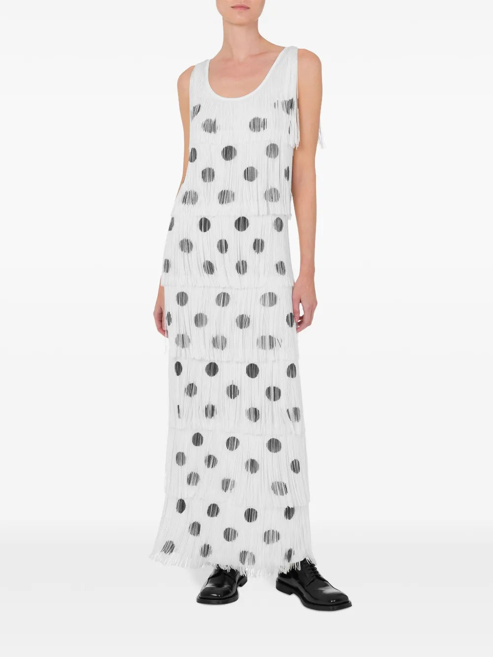 Fringed Maxi Dress