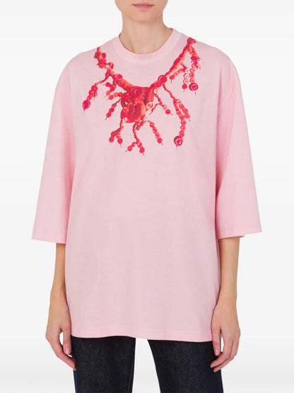 Necklace-Print T-Shirt