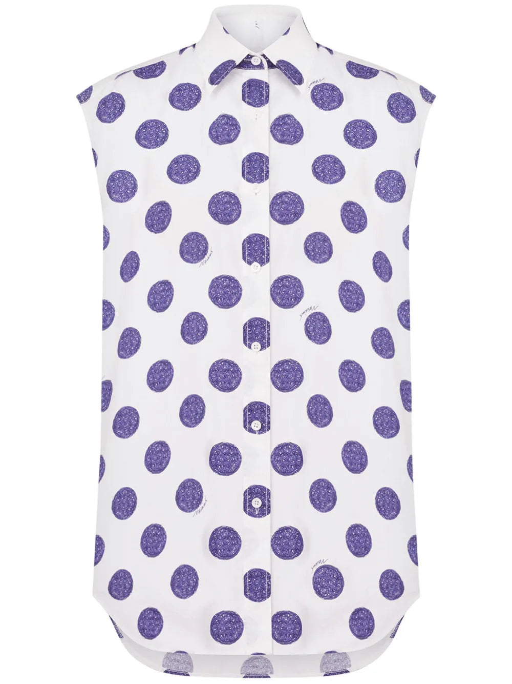 Polka Dot-Print Shirt