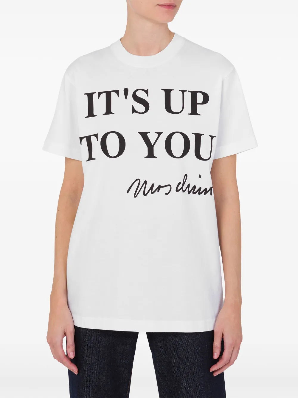 Text-Print T-Shirt