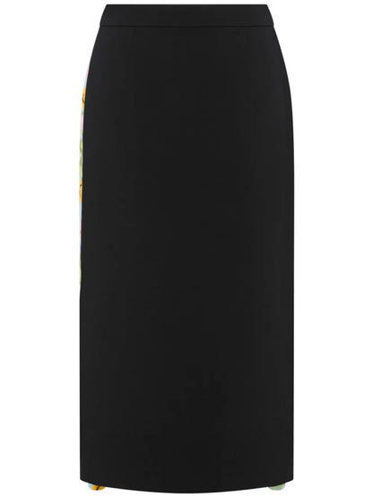 Panelled Midi Skirt