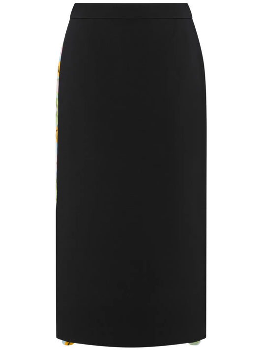 Panelled Midi Skirt