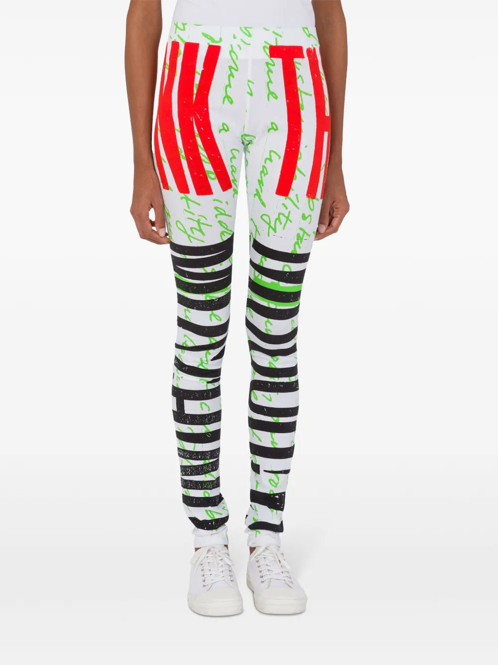Graphic-Print Leggings