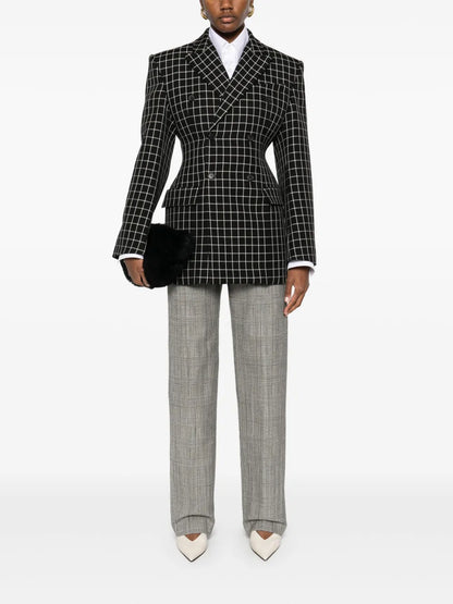 Check-Pattern Blazer