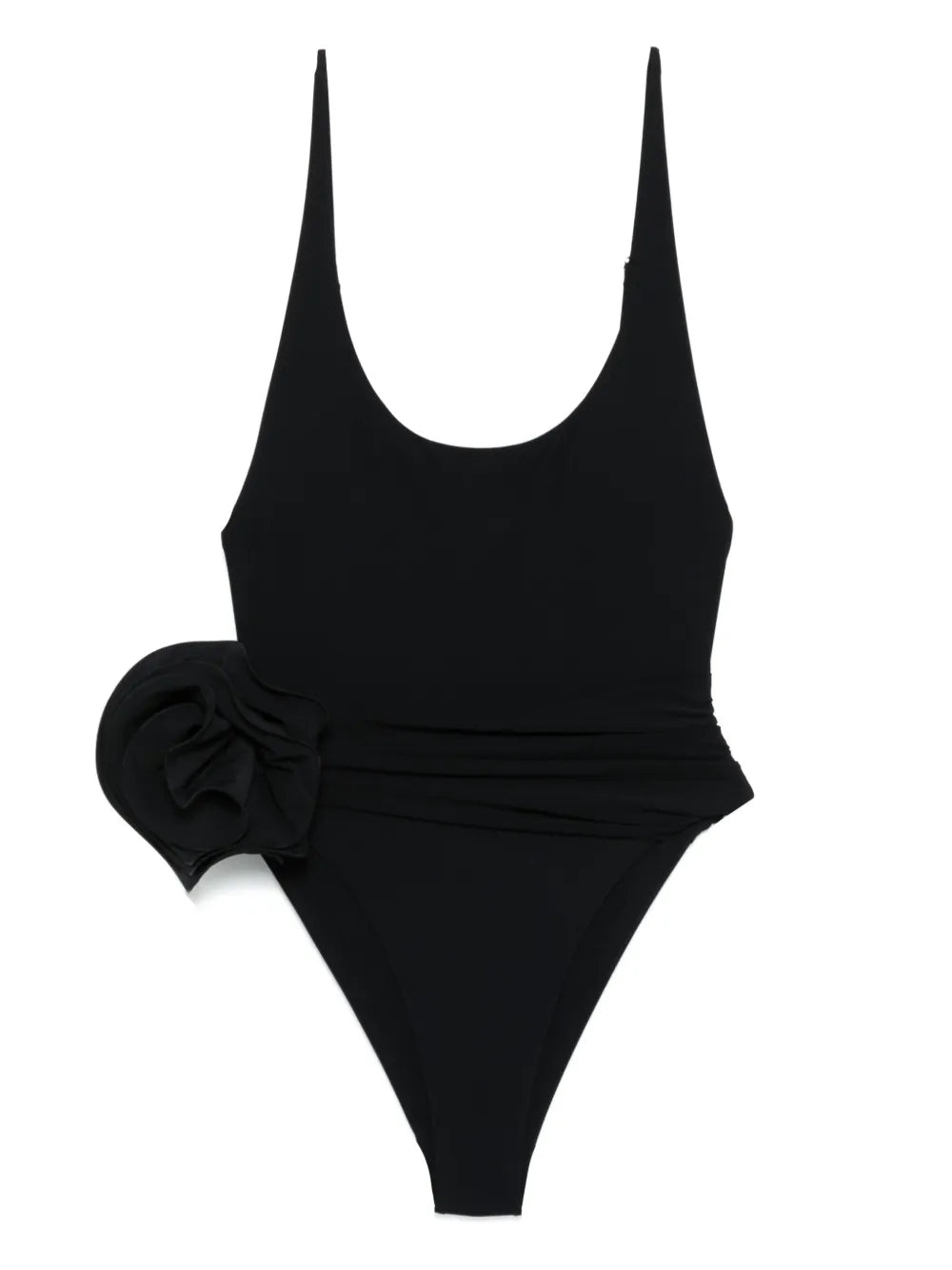 Floral-Appliqué Swimsuit