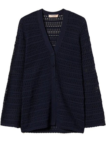 Open-Knit Cardigan