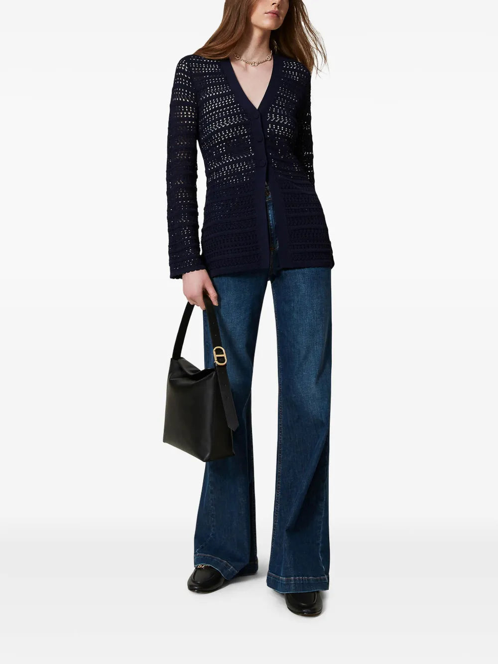 Open-Knit Cardigan