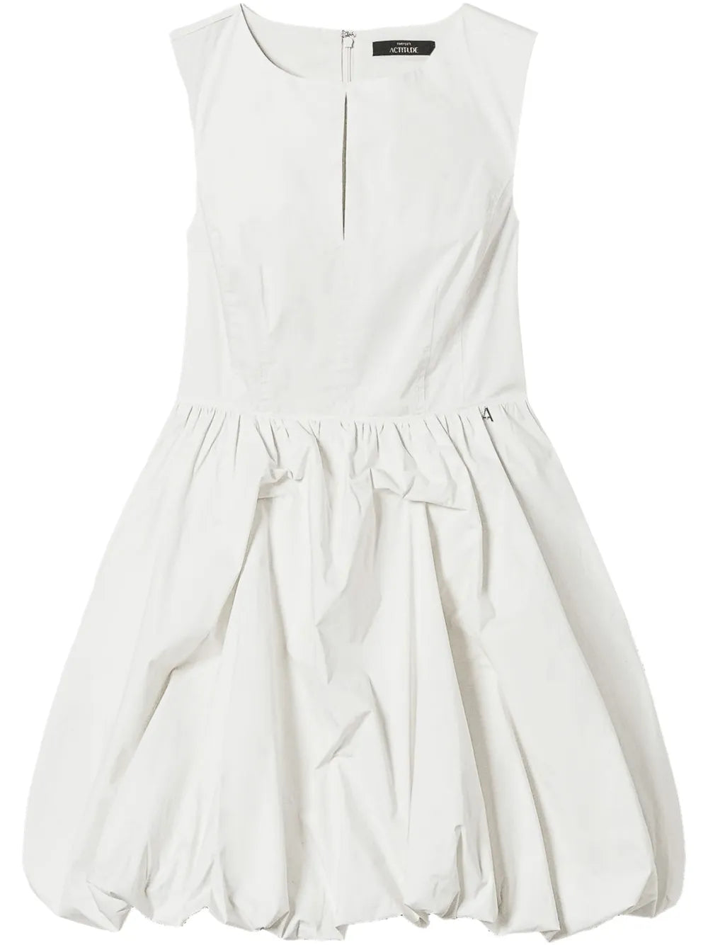 Poplin Balloon Dress