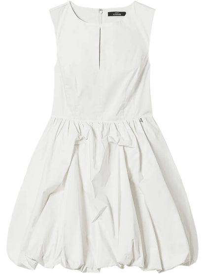 Poplin Balloon Dress