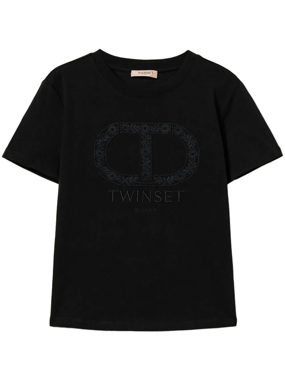 Oval T-Embroidered T-Shirt