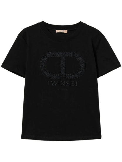 Oval T-Embroidered T-Shirt