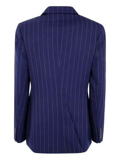 Pinstriped Blazer