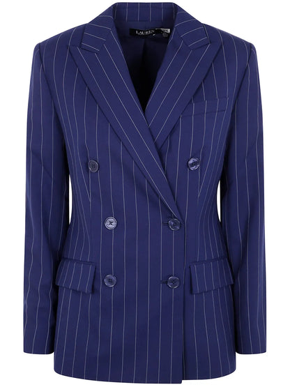 Pinstriped Blazer