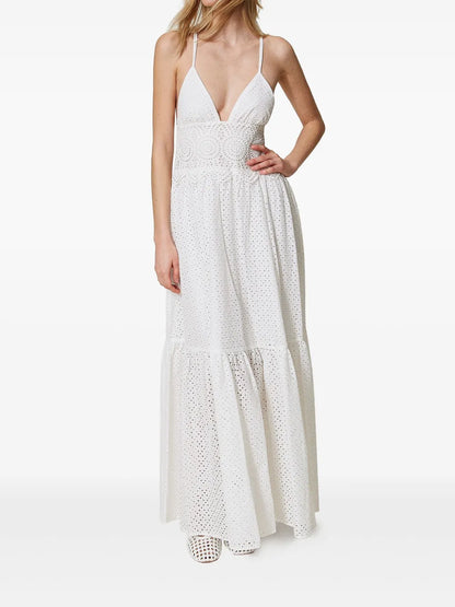 Broderie-Anglaise Dress