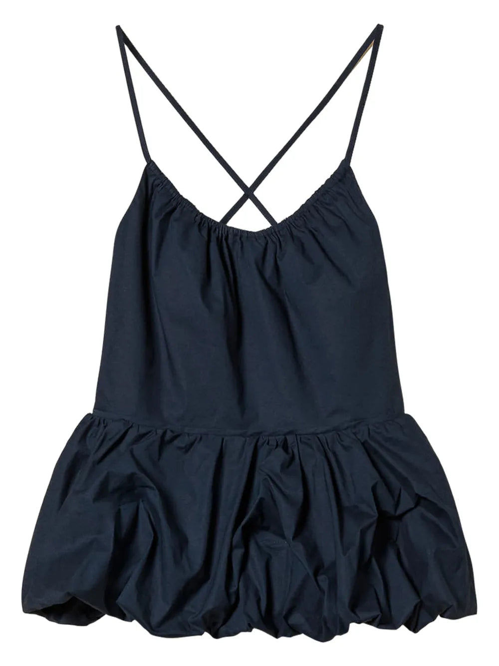 Poplin Flounce Top