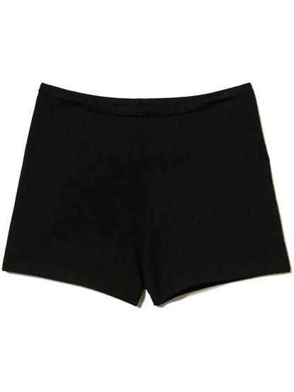 Fitted Fine-Knit Shorts