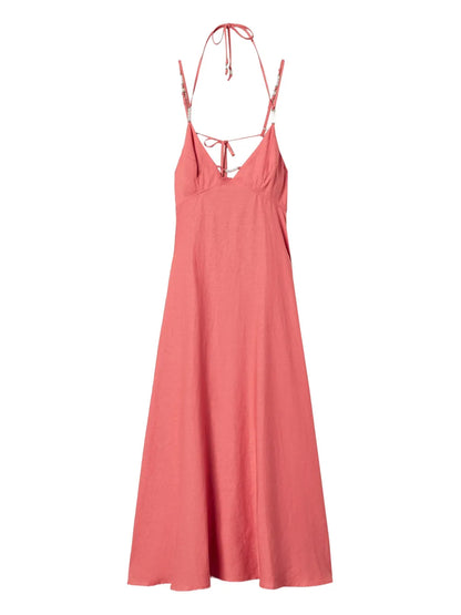 Spaghetti-Strap Maxi Dress