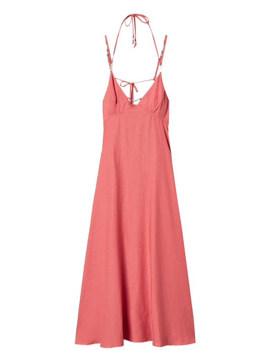 Spaghetti-Strap Maxi Dress