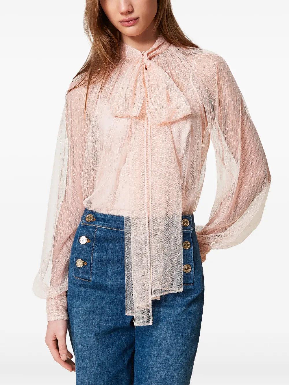 Tulle Blouse
