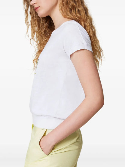 Rose Graphic-Print T-Shirt