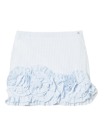 Ruffle-Detail Miniskirt