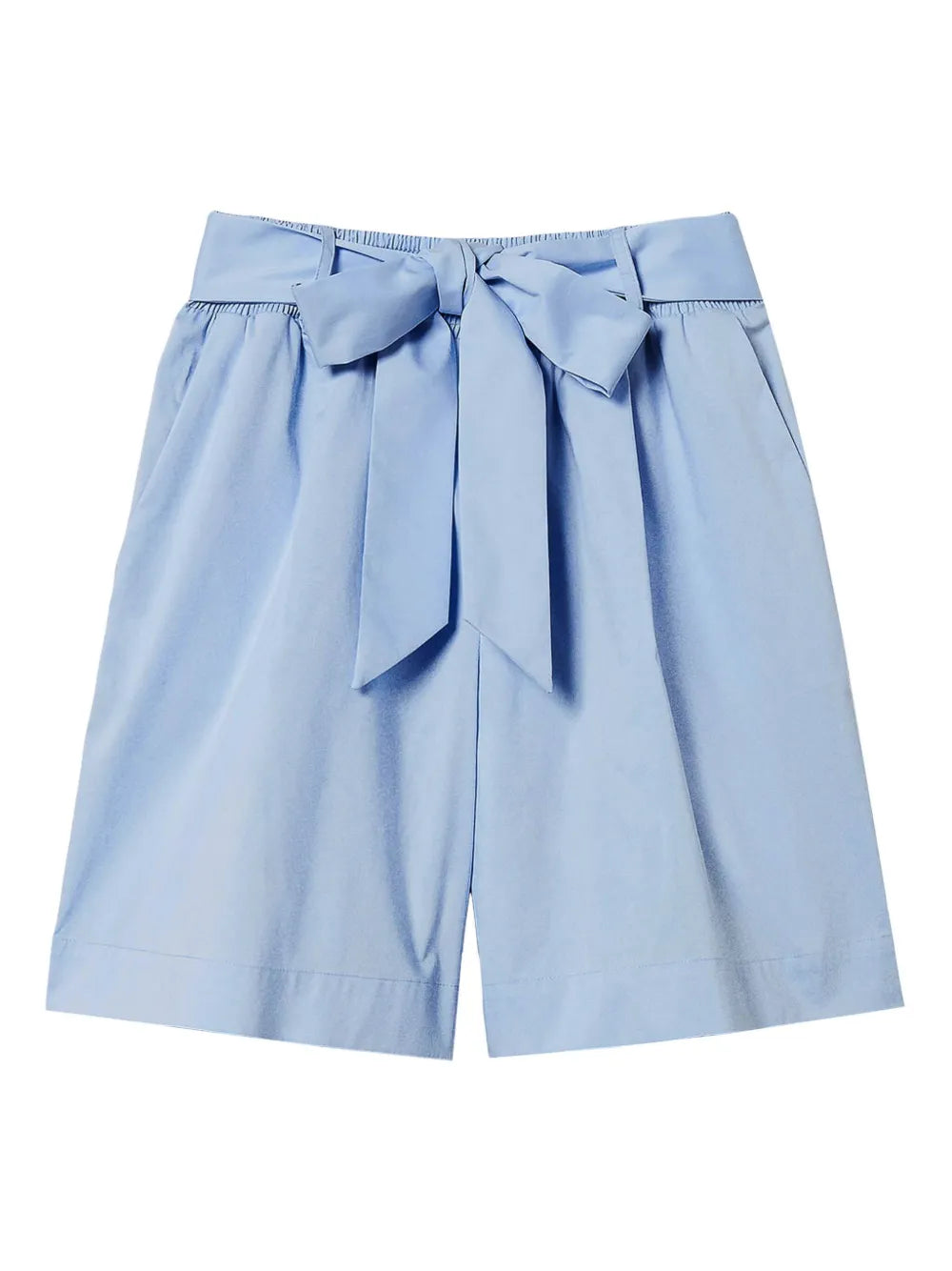 Pleat-Detail Shorts