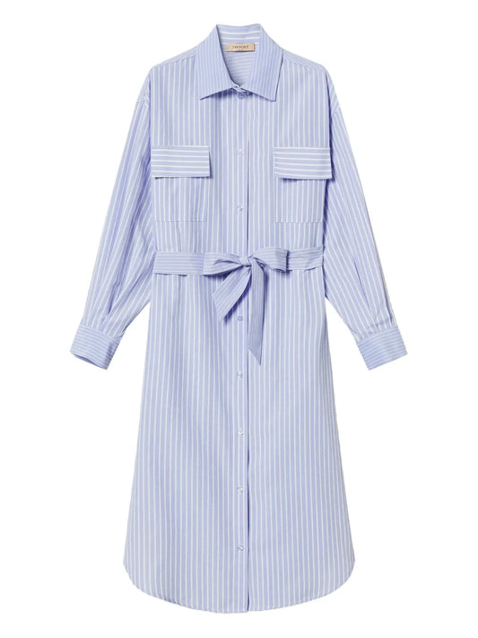 Striped Shirtdress