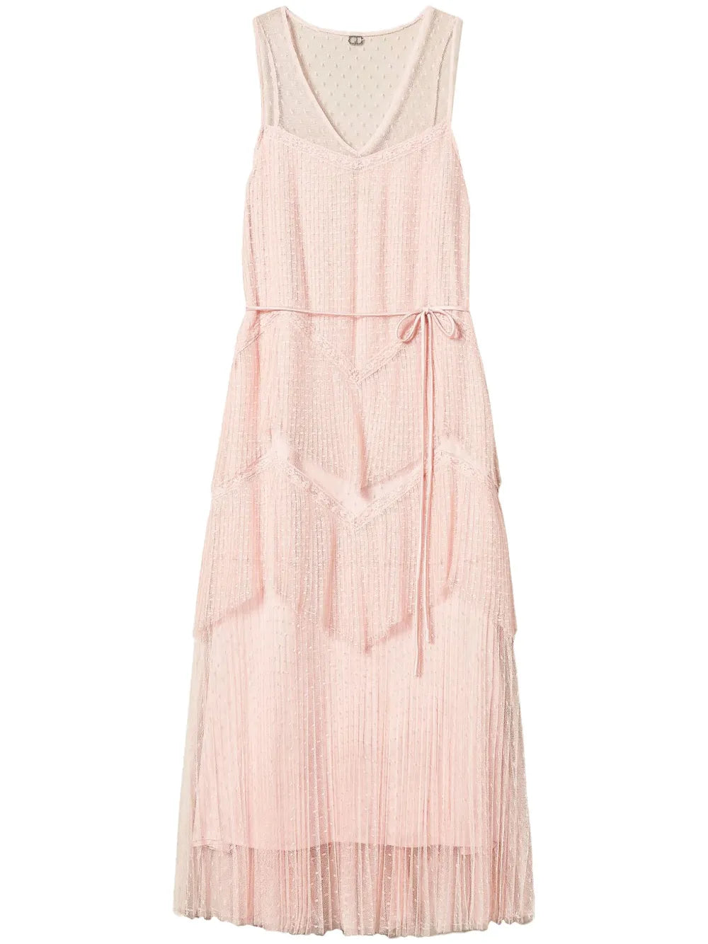 Pleated Tulle Dress