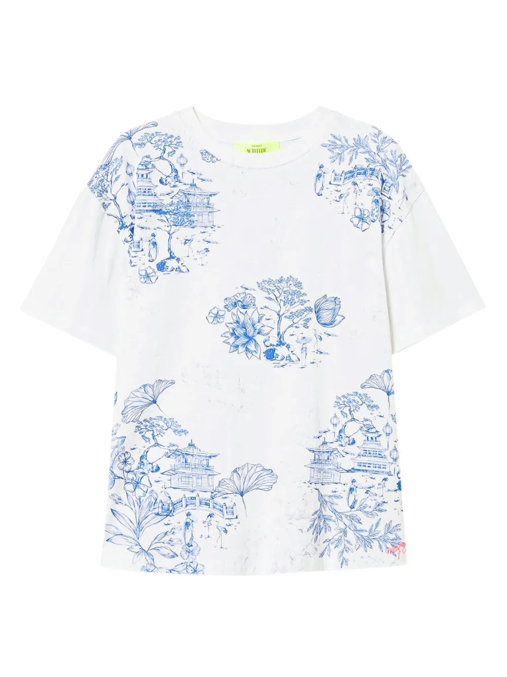 Illustration-Print T-Shirt