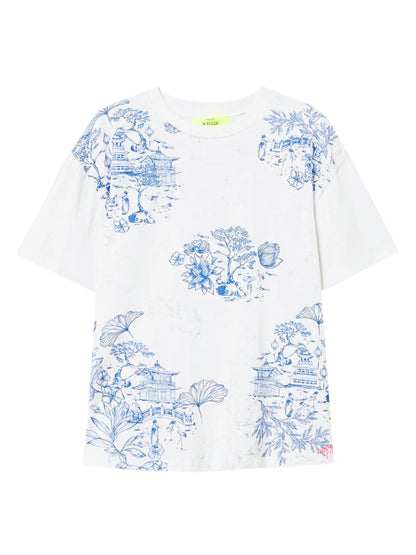 Illustration-Print T-Shirt
