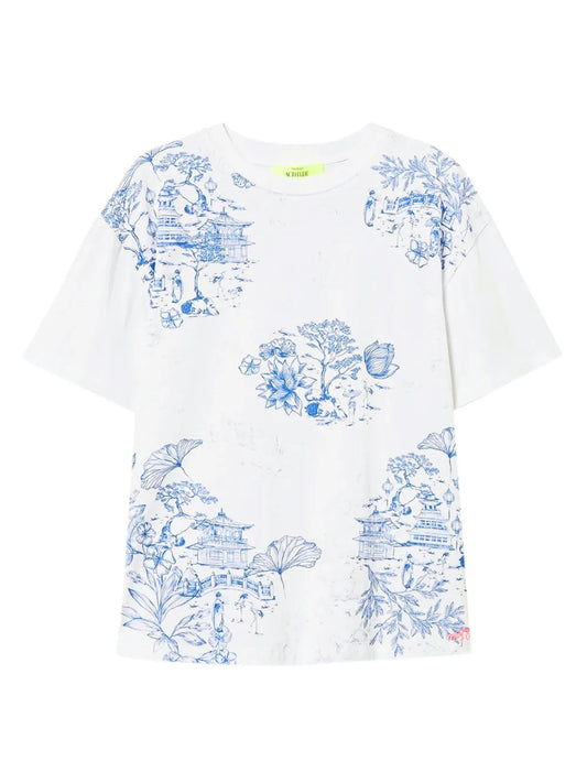 Illustration-Print T-Shirt