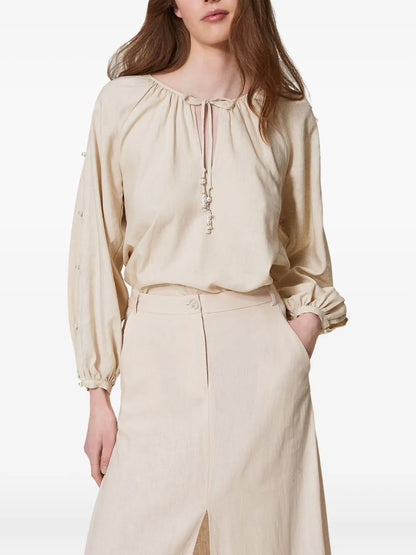 Long-Sleeved Blouse