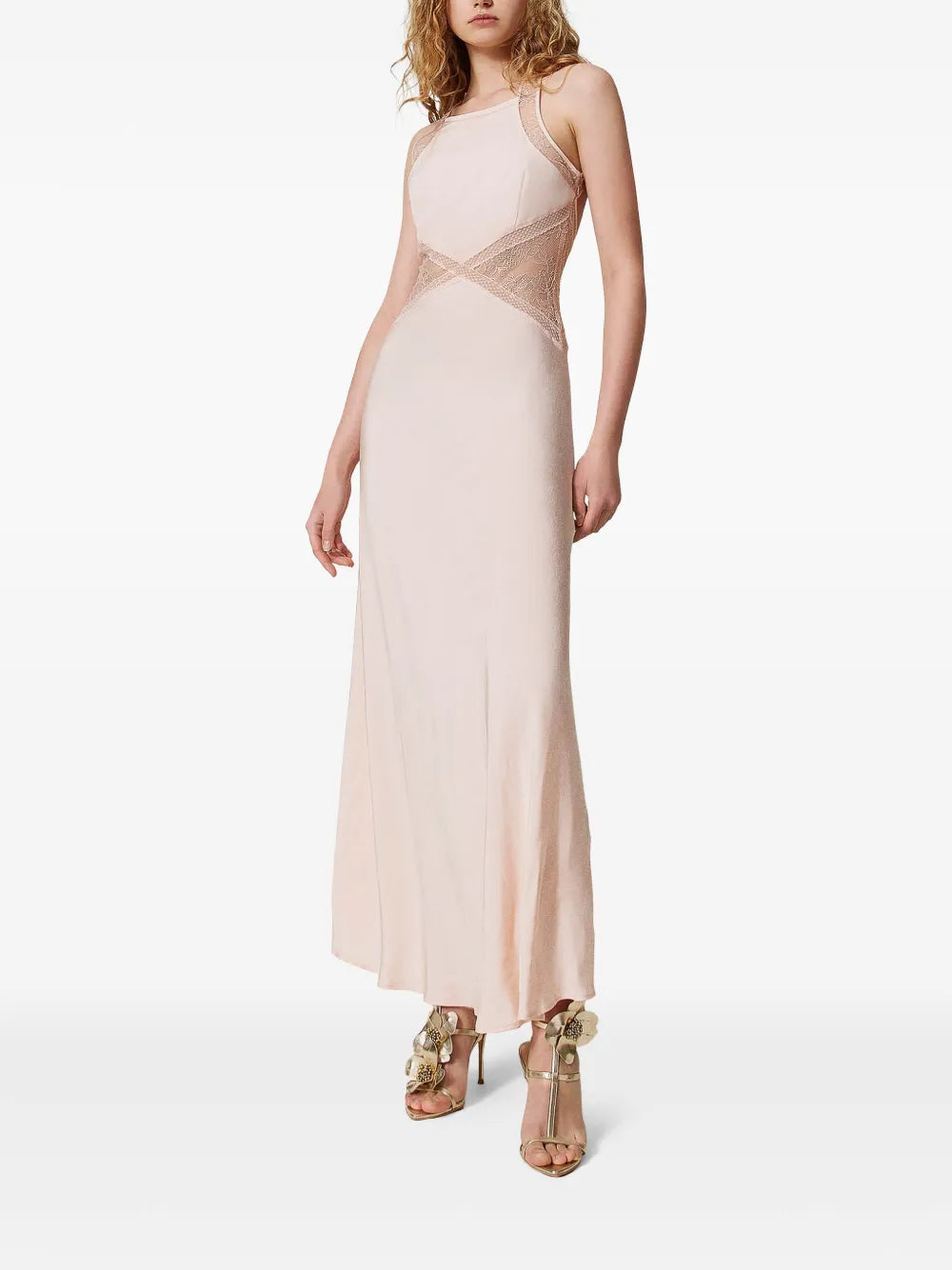 Lace-Detail Dress