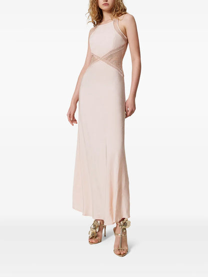 Lace-Detail Dress