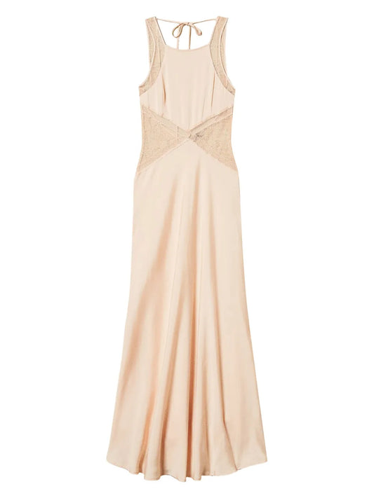 Lace-Detail Dress