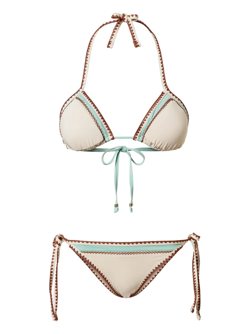 Triangular Bikini Set