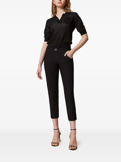 Stretch-Cotton Trousers