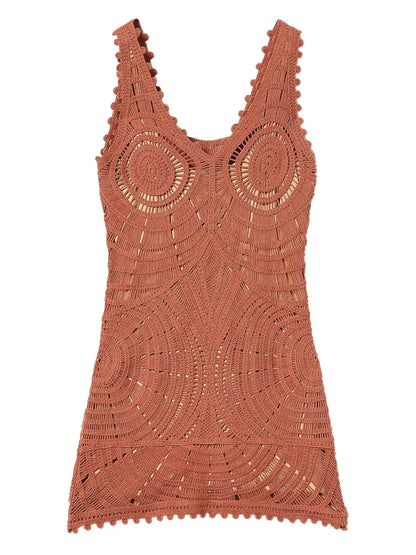 Crochet-Knit Dress