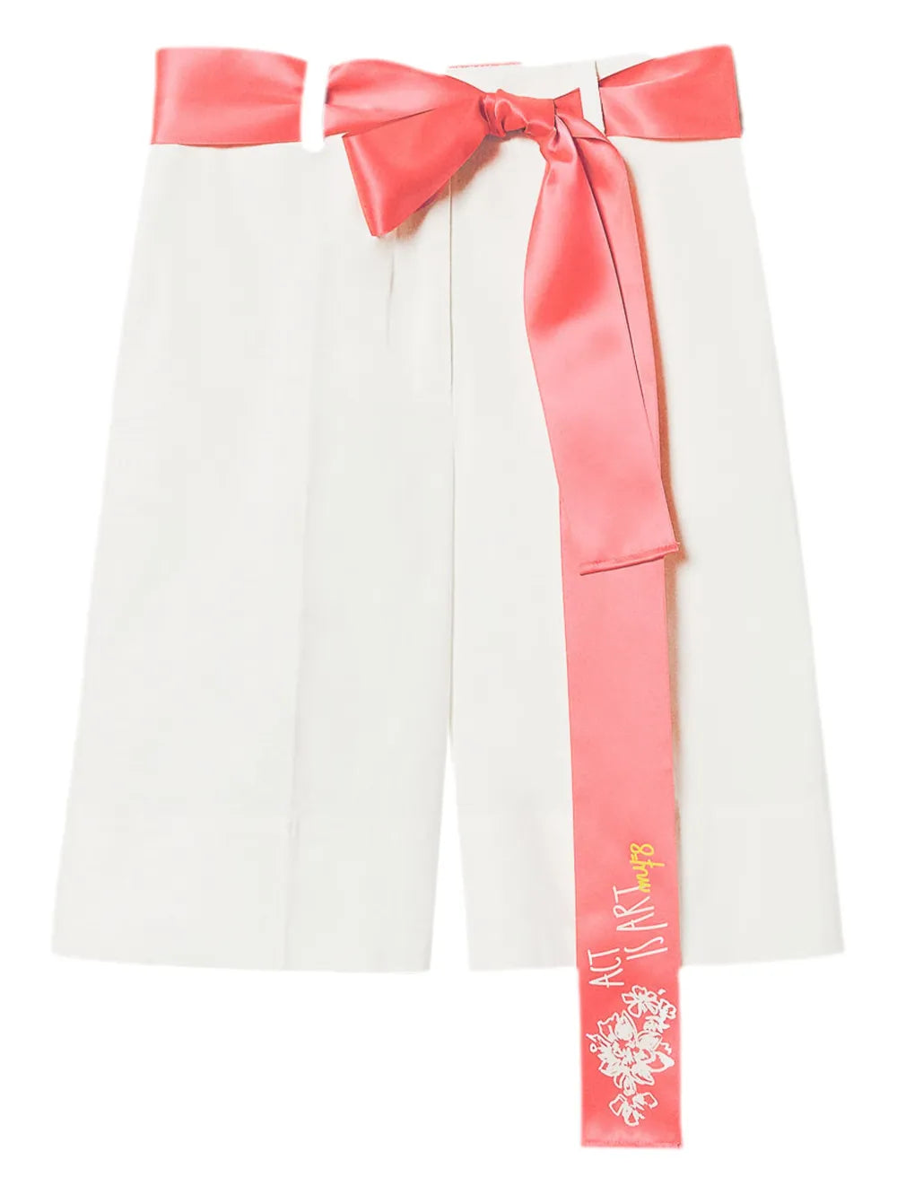 Bow-Embellished Shorts