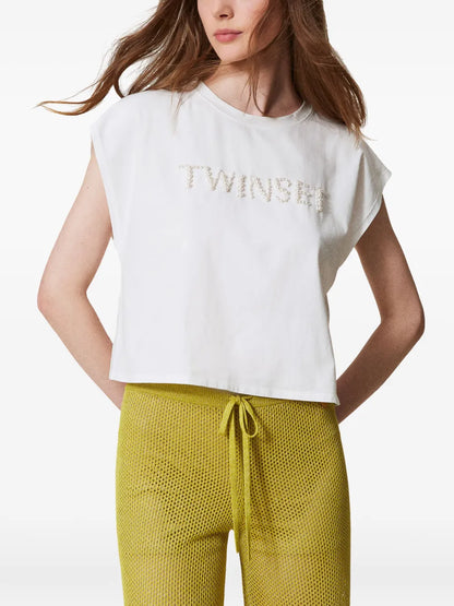 Logo-Embroidered T-Shirt